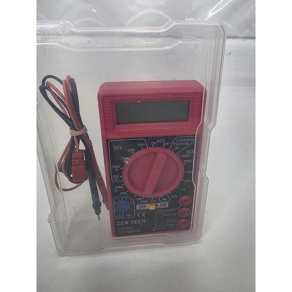 Cen-Tech 7 Function Digital Multimeter Tester Multi-tester AC/DC volt 90899 - Picture 1 of 5